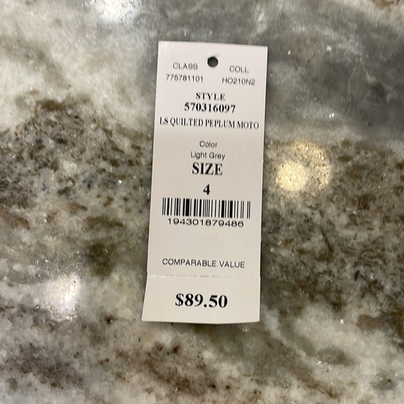 WHBM Asymmetrical Jacket - Picture 8 of 9